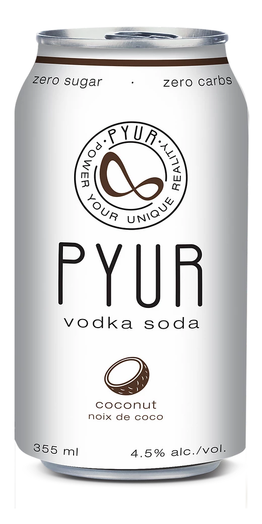 PYUR V/SODA COCONUT 6C